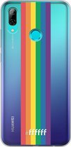 6F hoesje - geschikt voor Huawei P Smart (2019) -  Transparant TPU Case - #LGBT - Vertical #ffffff