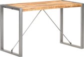 Medina Eettafel 120x60x75 cm massief ruw mangohout