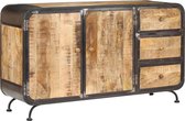 Medina Dressoir 140x40x80 cm massief mangohout