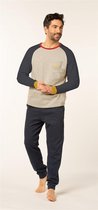 Eskimo heren tricot pyjama - Man Cave  - S  - Creme