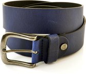 XXL Belts Herenriem 1846 - Blauw - 120 cm