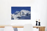 Canvas Schilderij De Oostenrijkse berg in het nationale park Hohe Tauern - 90x60 cm - Wanddecoratie