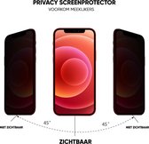 iPhone 12 / 12 Pro Privacy Glass - Apple iPhone 12 Privacy Screen Protecter - Apple iPhone 12 Pro Privacy Glass - Apple iPhone 12 Bescherming glas - Apple iPhone 12 Screen Protecto