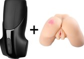 Satisfyer Men Vibration met BubbleButt Tiffany Massturbator 2 in 1 Actiepakket