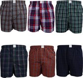 MG-1 Wijde Boxershorts Heren 6-Pack grote maten Multipack - Maat  3XL - Losse boxershort heren