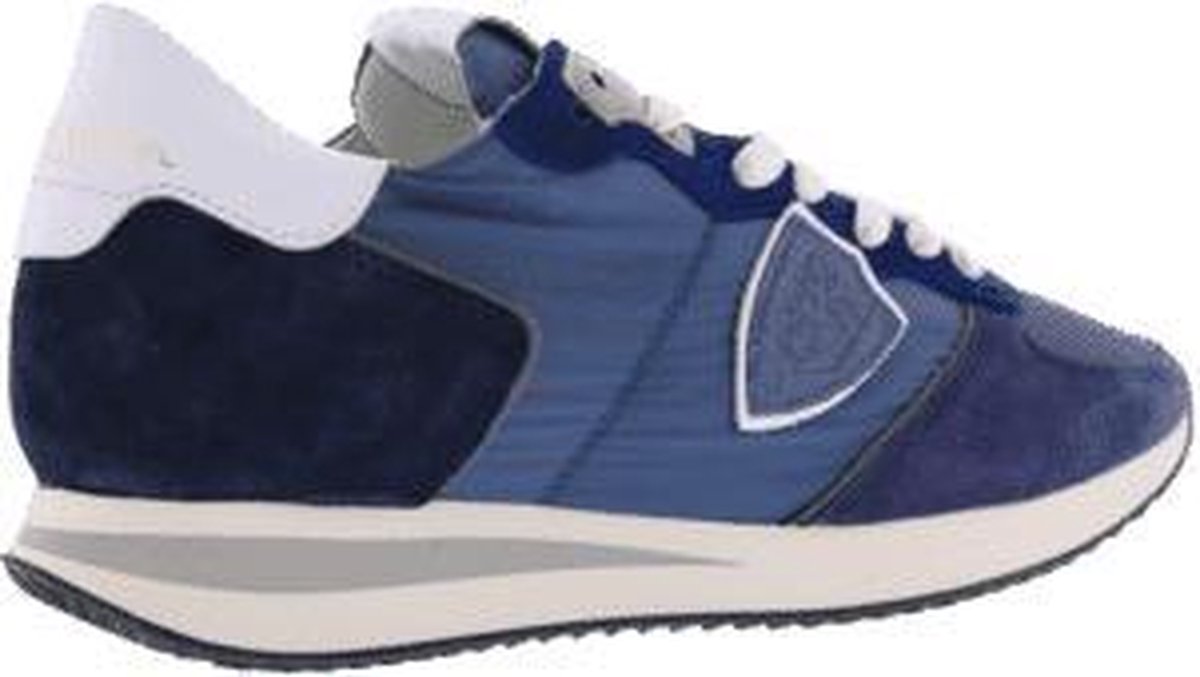 Philippe Model tzld-tropez sneakers dames blauw w063 bleu-anthracite suede  37 | bol.com
