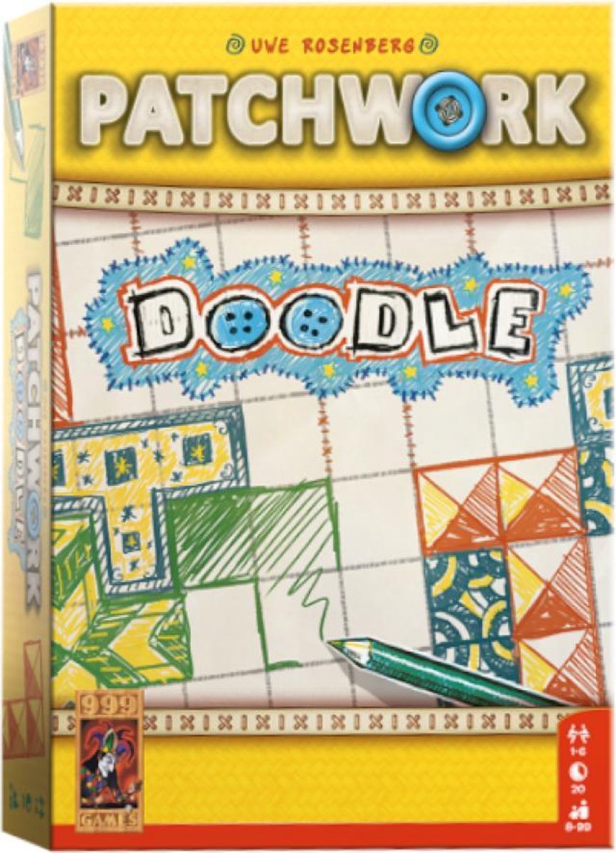 Patchwork Doodle Dobbelspel