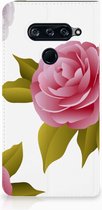 LG V40 Thinq Smart Cover Roses