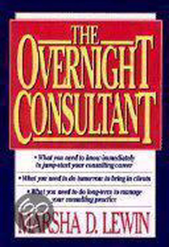 The Overnight Consultant - cover