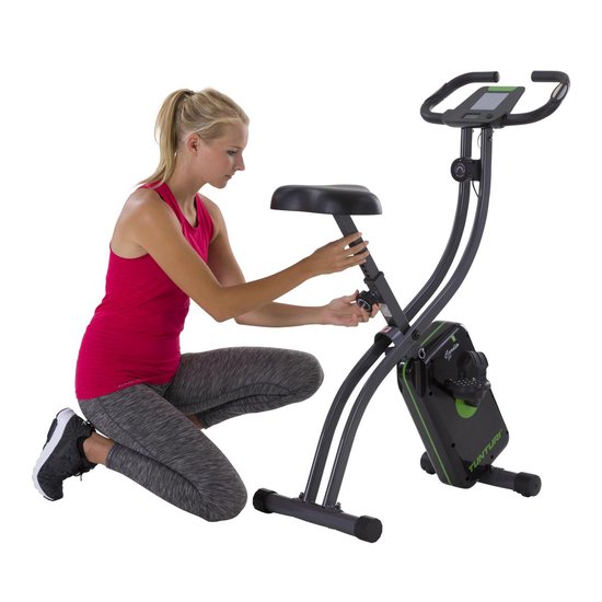 tunturi b30 cardio fit series upright exercise bike