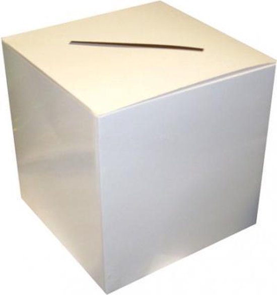 Enveloppendoos - 30 x 30 cm (blanco) | bol