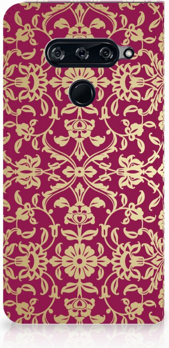 Telefoon Hoesje LG V40 Thinq Barok Pink