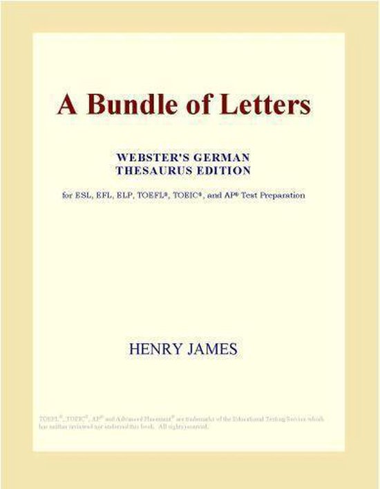 A Bundle of Letters (ster's German Thesaurus Edition) (ebook), Icon
