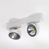 DUTCHESS Opbouwspot LED 2x13W/1560lm Wit
