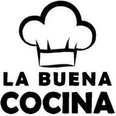 "3D Sticker Decoratie Spaanse taal ""La Buena Cocina"" Muurstickers Leuke kookmuts Vinyl muursticker voor Spanje Home keuken decoratie"