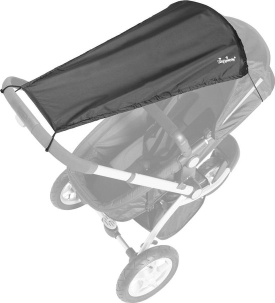 Playshoes zonnescherm Kinderwagen - Zwart van Playshoes. — afbeelding 5