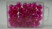 Parels En Parelspelden - Parels 14 Mm  Fuchsia 35stk