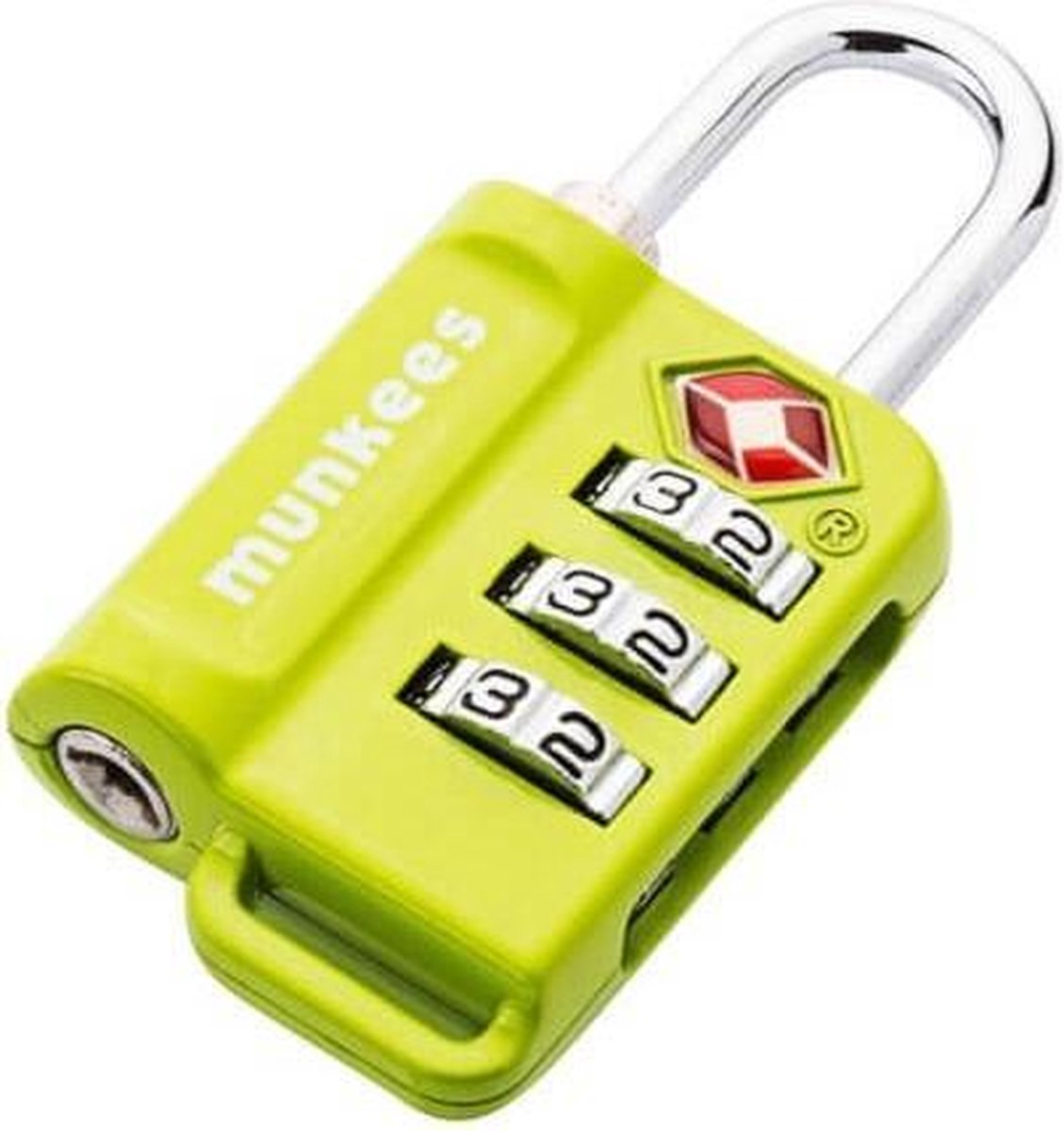 Munkees kofferslot TSA combinatieslot - Groen