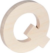 Trixie Baby houten letter Q