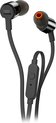 JBL T210 - In-Ear Oordopjes - Zwart