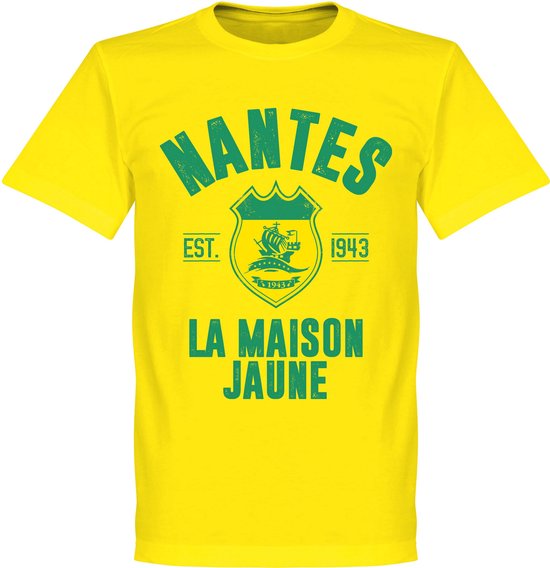 FC Nantes Established T-Shirt - Geel - M