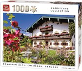 King Legpuzzel Bavarian Alps Chiemgau Germany 1000 Stukjes