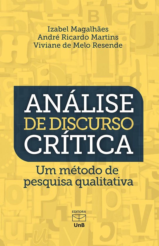 Análise de discurso crítica - cover