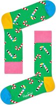 Happy Socks - Happy Holiday Candy Cane - kerst sokken dames - Maat 36-40