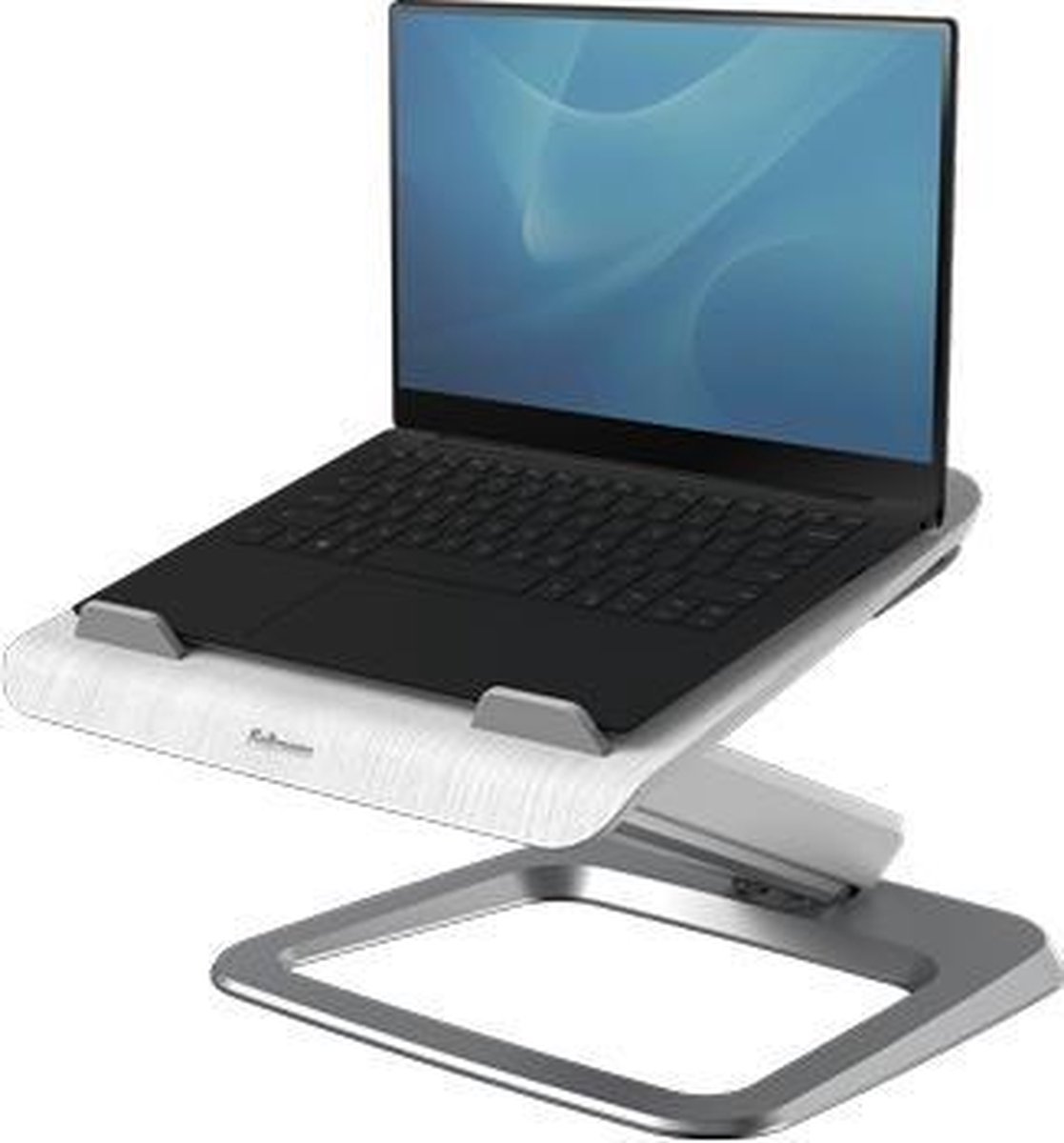 Fellowes laptop standaard Hana - verstelbaar - met USB poort - Wit - 19 Inch