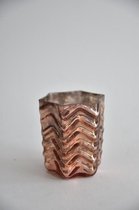 Sfeerlichten - Waxineglas Ster Middel 8x8x8cm Copper