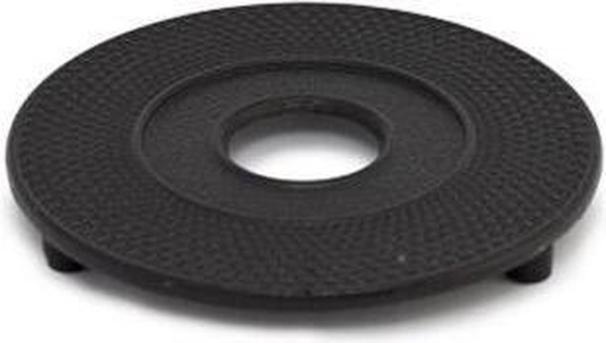 Bredemeijer Onderzetter Gietijzer Jang - Zwart - 14 cm