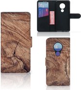 Smartphone Hoesje Nokia 7.2 | Smartphone Hoesje Nokia 6.2 Book Style Case Tree Trunk