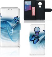 Coque Téléphone Nokia 7.2 | Nokia 6.2 Case Cover pour Papillons