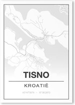 Poster/plattegrond TISNO - A4