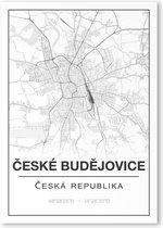 Poster/plattegrond CESKE - 30x40cm