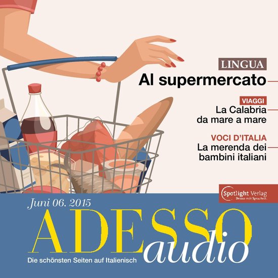 Italienisch lernen Audio - Im Supermarkt - cover