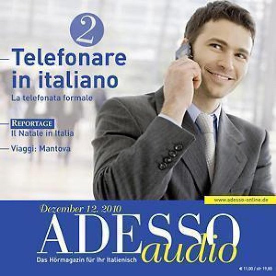 Italienisch lernen Audio - Telefonieren auf Italienisch 2 - cover