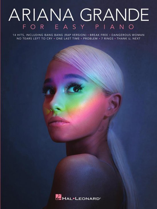 Ariana Grande for Easy Piano Songbook - cover