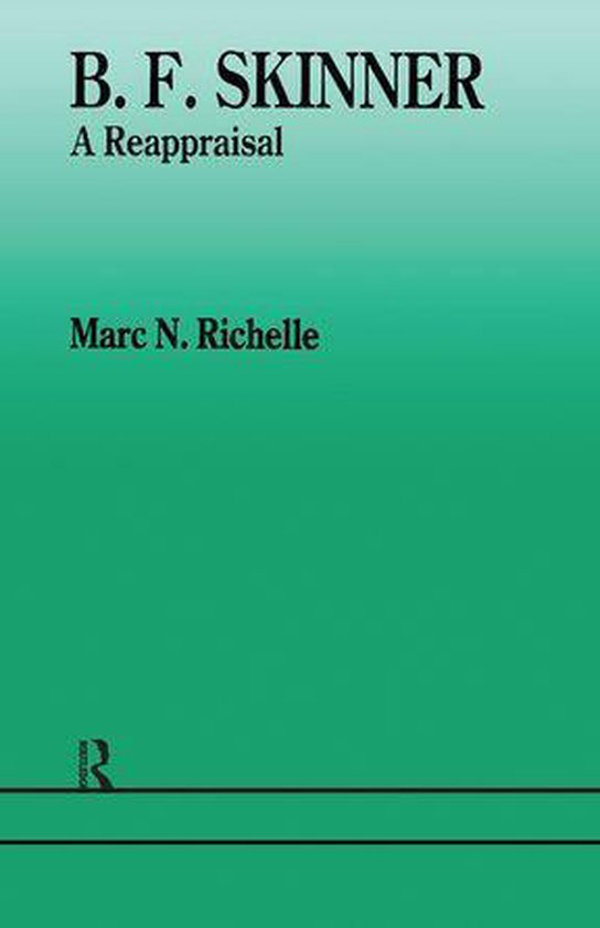 B F Skinner - cover