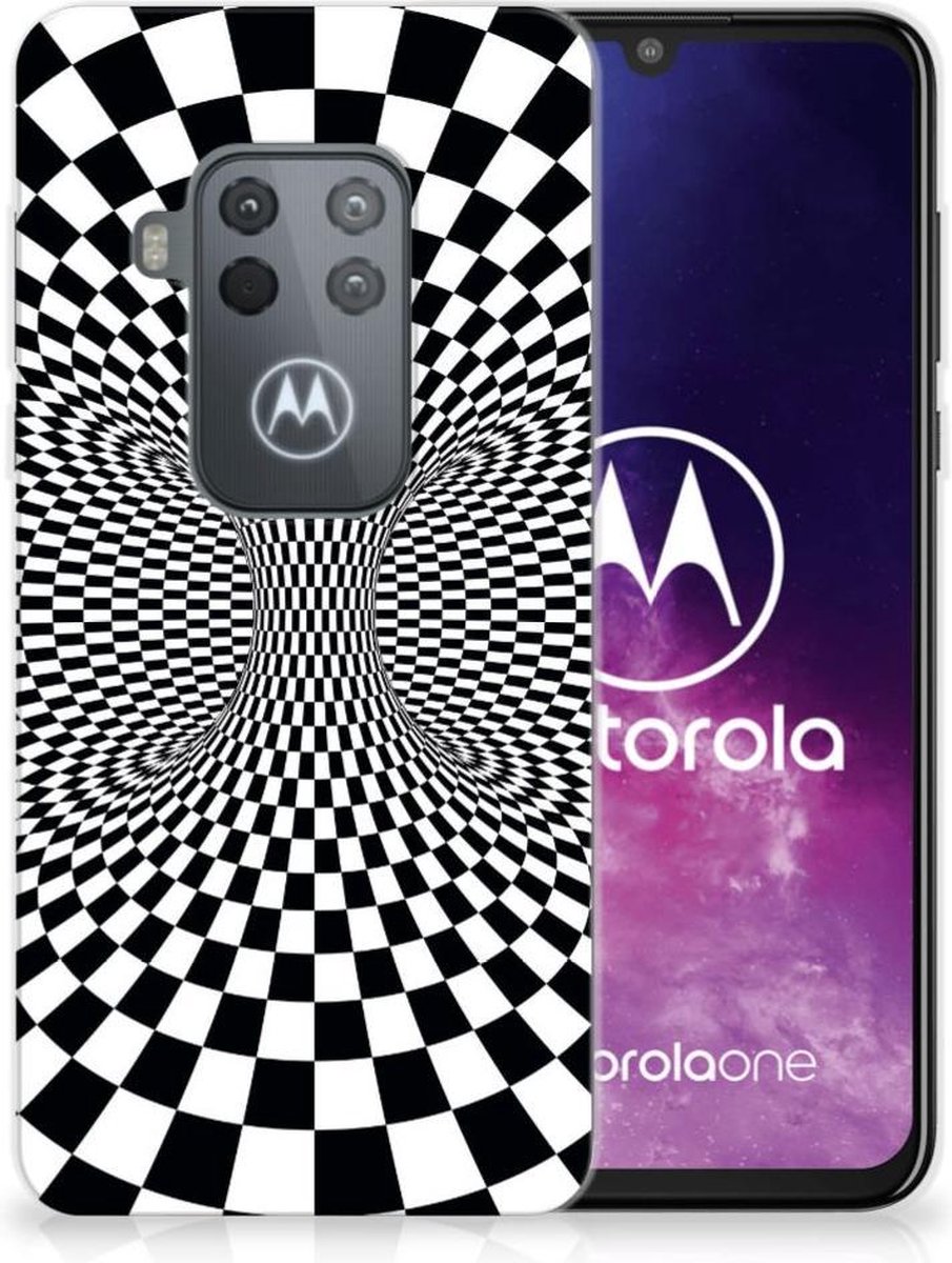 Motorola One Zoom TPU Hoesje Illusie