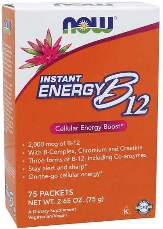 Now Instant Energy B12 2000 MCG 75 st