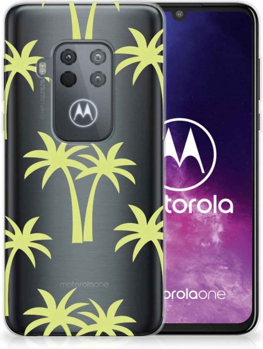 Motorola One Zoom TPU Case Palmtrees