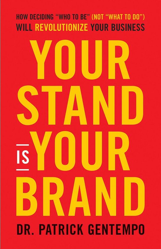 Your Stand Is Your Brand - cover