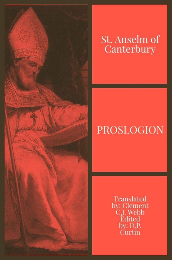 Proslogion (ebook), St. Anselm of Canterbury 1230003637029 Boeken