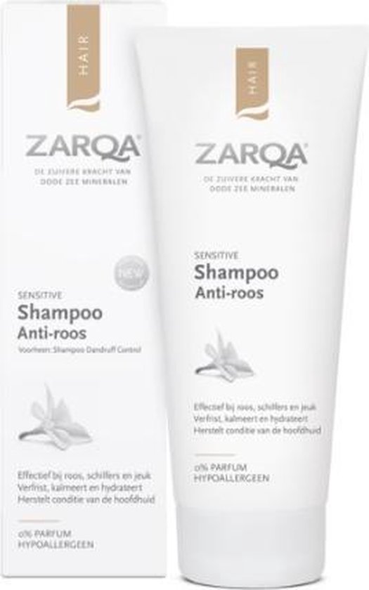 ZARQA Shampoo Anti-Roos bij roos, schilfers en - 200 ml | bol.com