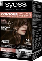 SYOSS Contour Color 3-81 Queen B. Dark Brown - 1 stuk