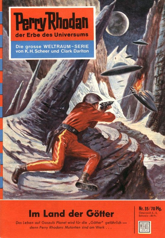 Perry Rhodan-Erstauflage 35 - Perry Rhodan 35: Im Land der Götter ...