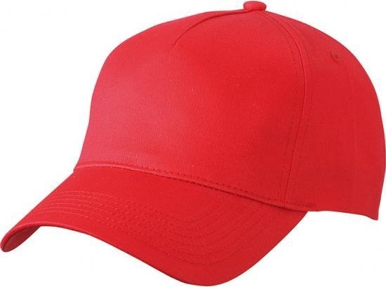 10x 5 panel baseball petten rood - Baseball caps voor dames/heren - Team  petjes | bol.com