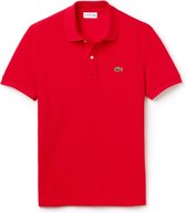 Lacoste Heren Poloshirt - Red - Maat XL