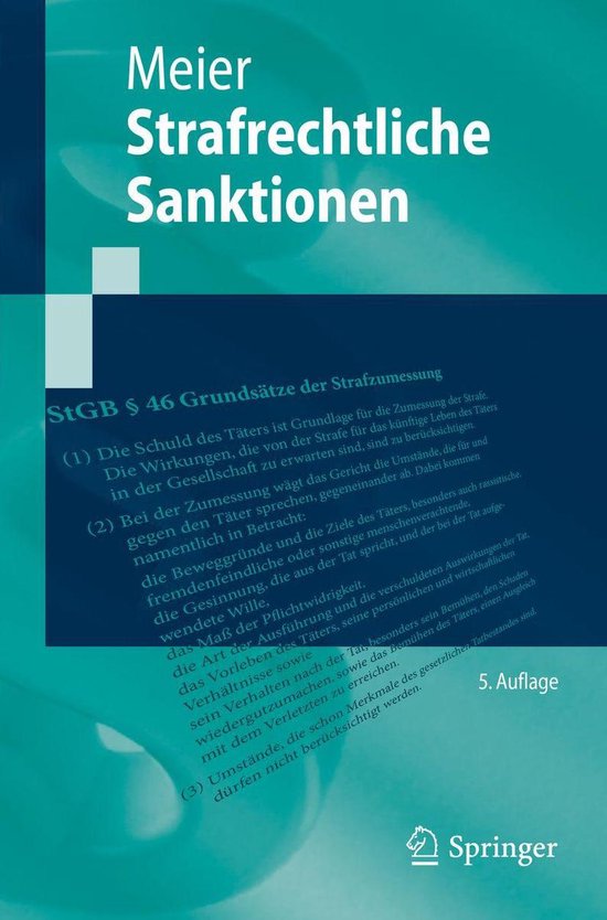 Social Science and Law (German Language) - Strafrechtliche S ... - cover